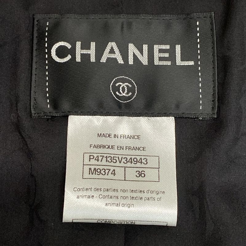 Chanel Skirt Suit Size 36 S Ladies P47135/p47023 Pink X Black X Multi Long