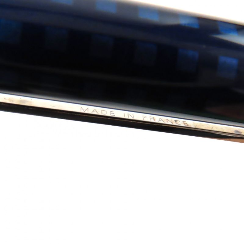 Louis Vuitton N79155 Jetluck Twist Ballpoint Pen Navy Silver With Case Made In