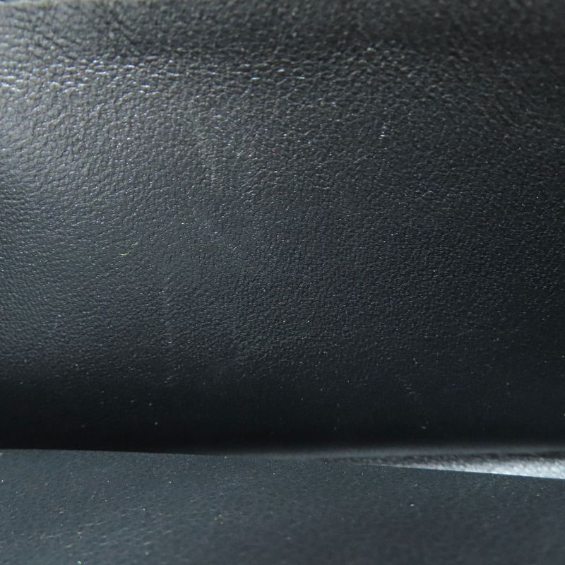 Balenciaga 655927 Round Zipper Long Wallet With Coin Purse Calf Women