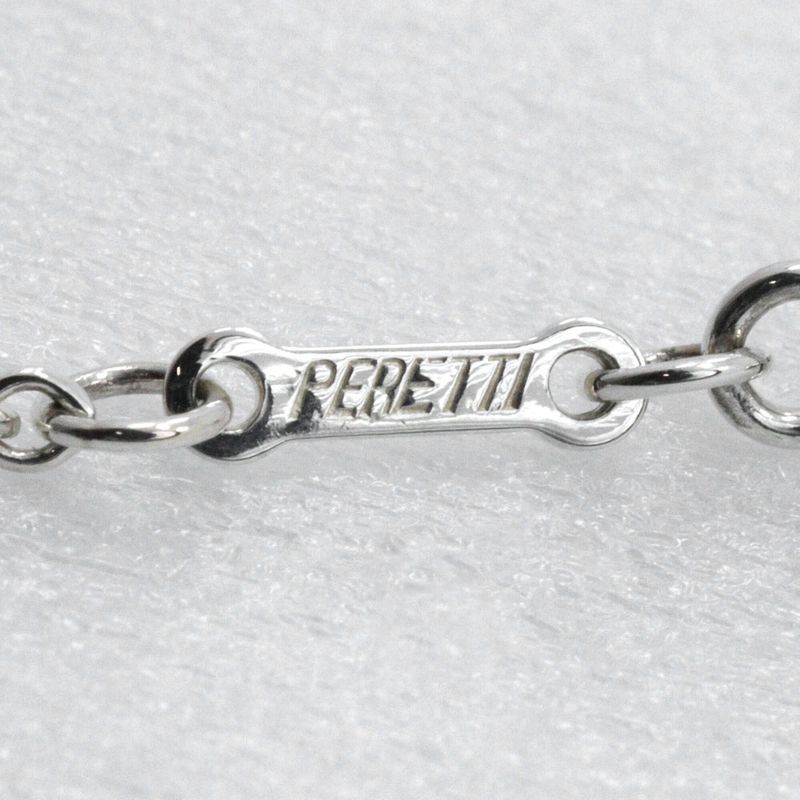 Tiffany & Co Open Heart Elsa Peretti 925 Silver Ladies 6.7g Necklace