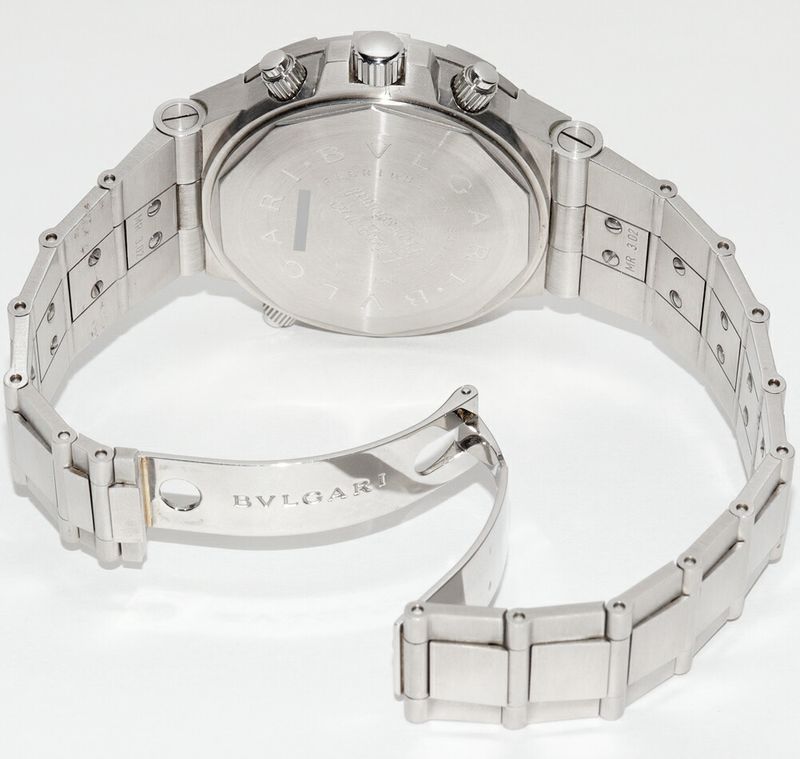 Bulgari Diagono Professional GMT Gmt40s Gmt40c5ssd Men's