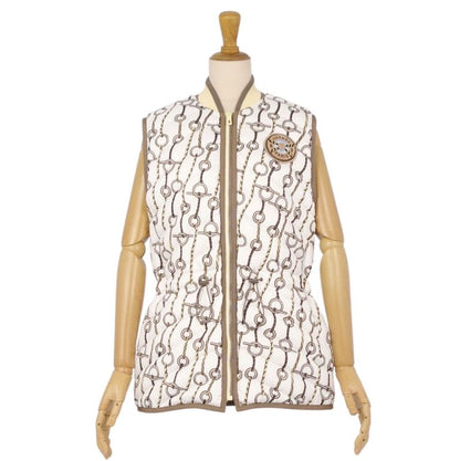 Hermes 23AW Belt Gilet Down Vest Zip Up