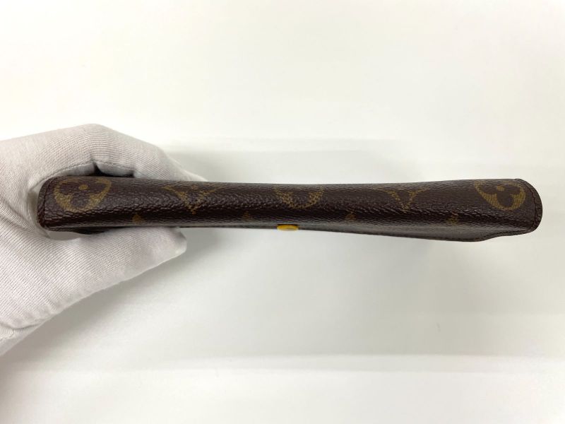 Louis Vuitton Monogram Portefeuille Emilie Zipper Long Wallet M60698 Brown ×