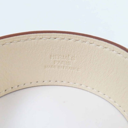 Hermes Kelly Twist PM Rose Gold Hardware Bracelet Swift Nata T2 B Engraved Box