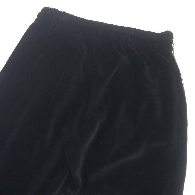 Celine 2z670748q Eddie Period Sideline Velour Track Pants Black XS Made In