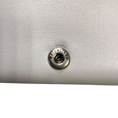 2973 Balenciaga Trifold Wallet 736730 Envelope Mini Wallet White with Box