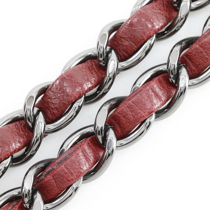 Chanel Mini Chain Shoulder Matelasse Lambskin Red Ladies Shoulder Bag