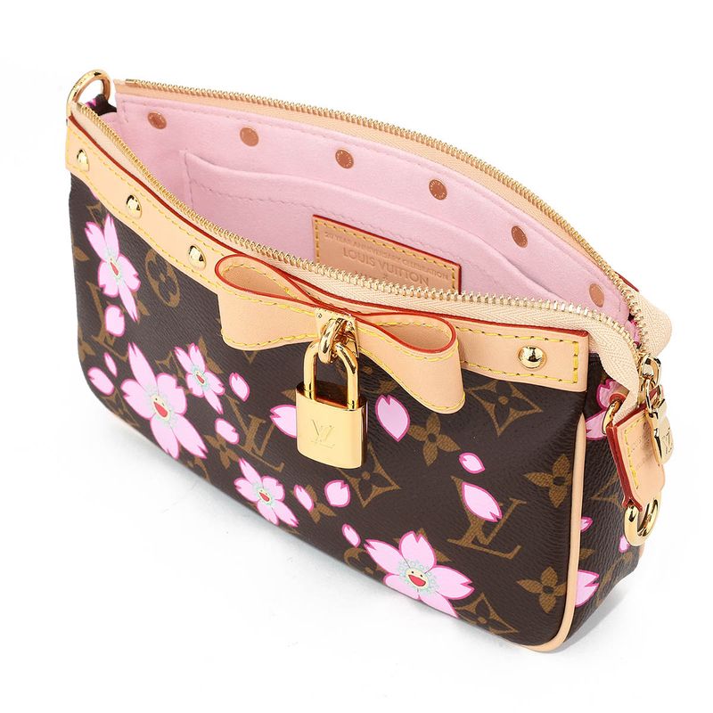 Louis Vuitton Shoulder Bag Pochette - Accessoire - Sakura Brown