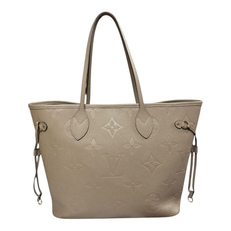 Louis Vuitton Neverfull MM Monogram Empreinte Tote Bag Monogram Empreinte