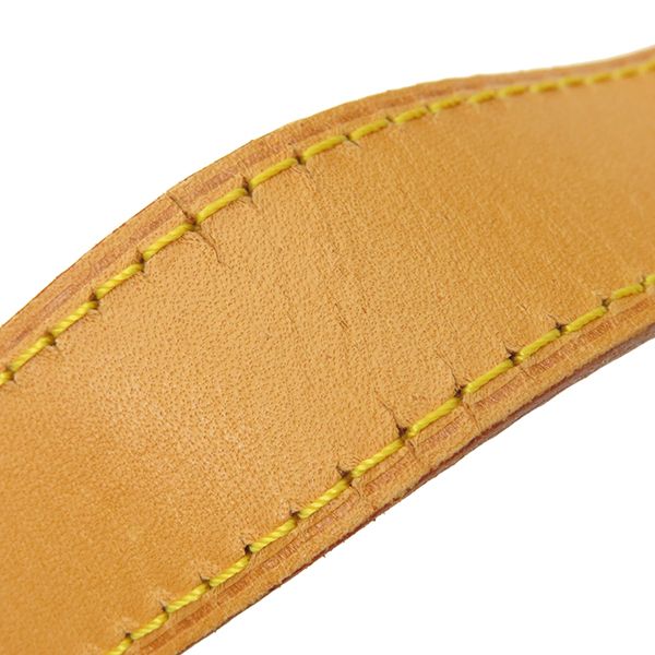 Louis Vuitton Shoulder Strap Nubuck 110cm (43.31in) Nubuck Beige Gold Hardware