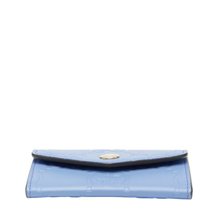 Gucci Gauthenticity Card Case Business Card Holder 772792 Purple Leather