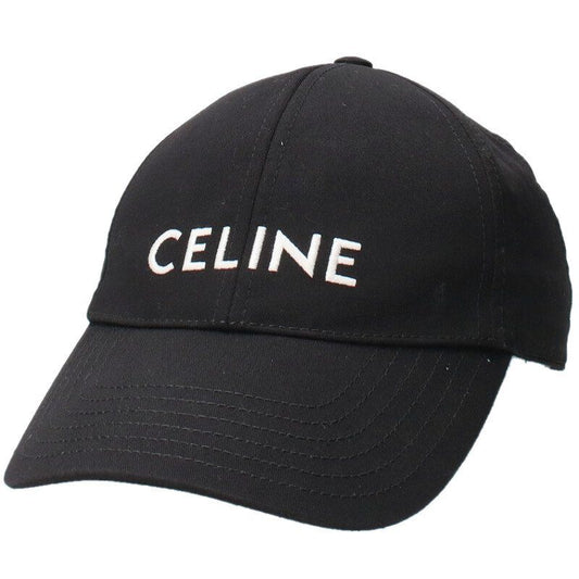 Celine 2aua1242n Logo Embroidered Hat Men's S
