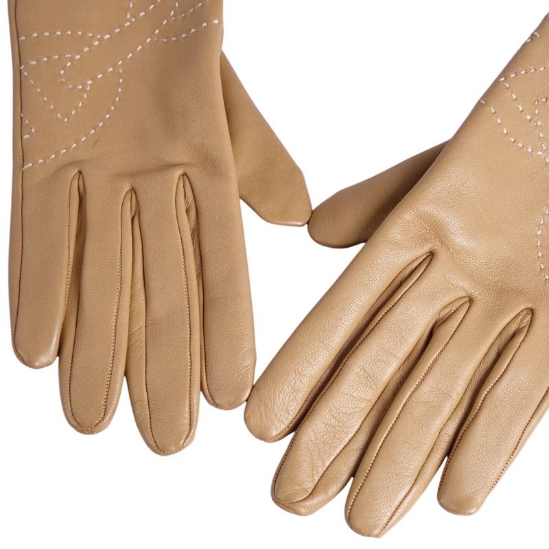 Hermes Gloves Chaine D'ancre Lamb Leather Rede