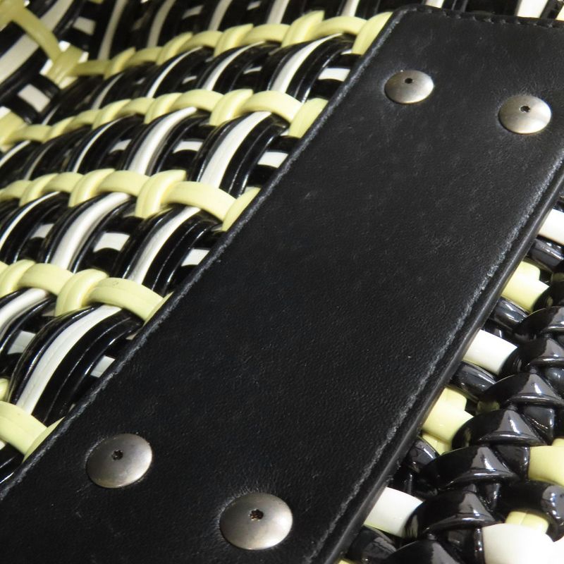 Balenciaga 671342 Bistro XS 2WAY Handbag Enamel Women