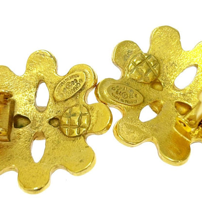 Chanel GP 94p Coco Mark Earrings Gold 408853 Earrings