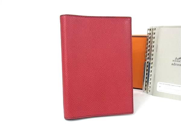 Bordeaux Fg8059 Hermes Agenda GM Courchevel Silver Hardware Notebook Cabas
