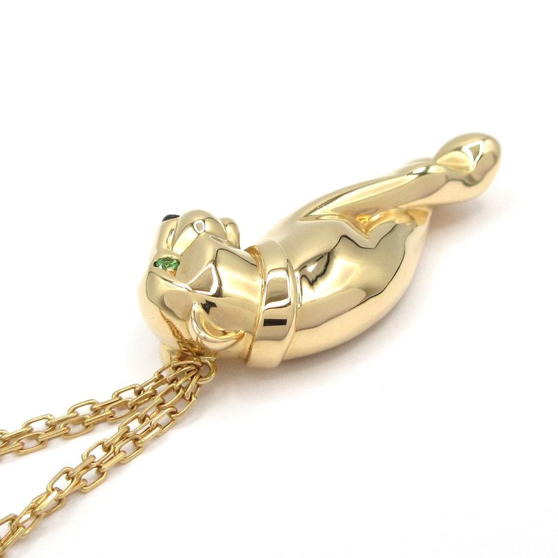 Cartier Necklace Panthère De Cartier Necklace 18K Yellow Gold Green And Black