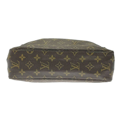 Louis Vuitton M47522 Monogram PVC Trousse Toilette 28 Brown 317550 Second Bag