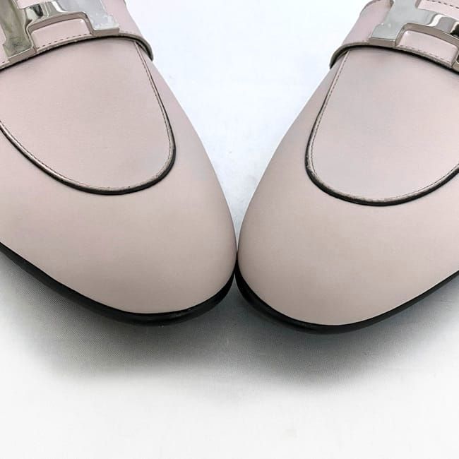 Hermes Loafer Ec22017 Pink Phardware Constance