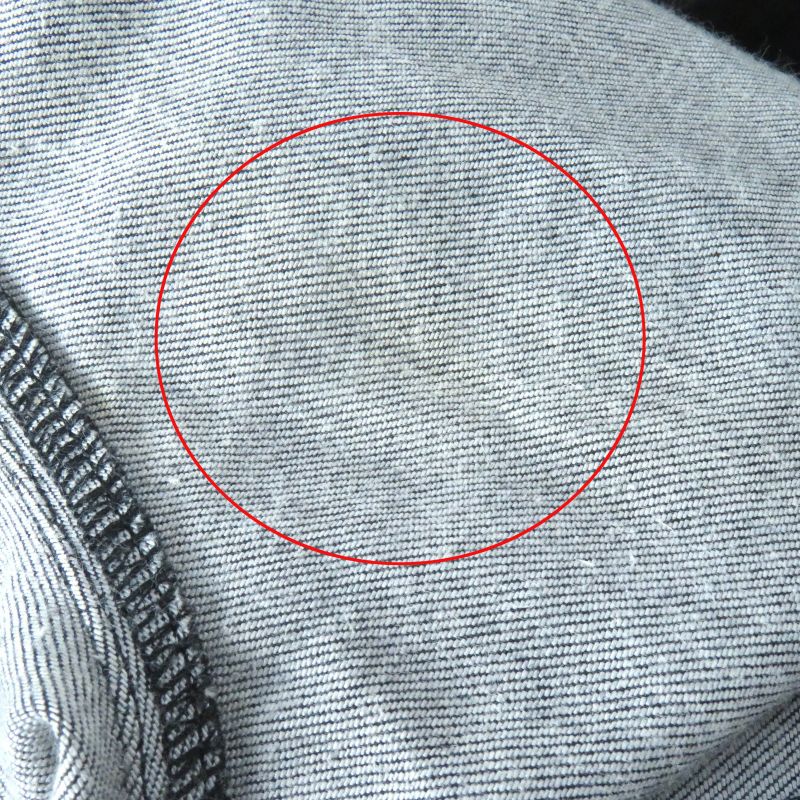 CHANEL P50636 Coco Mark Button Coated Pants Blackish 40 Genuine