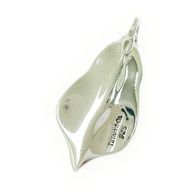 Tiffany & Co Silver Leaf Necklace Top 7.0g 925 Engraved 477584 Pendant Top
