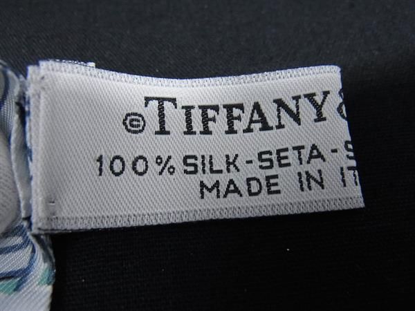 Tiffany & Co Tiffany & Co 100% Silk All-over Tulley Ribbon Scarf For