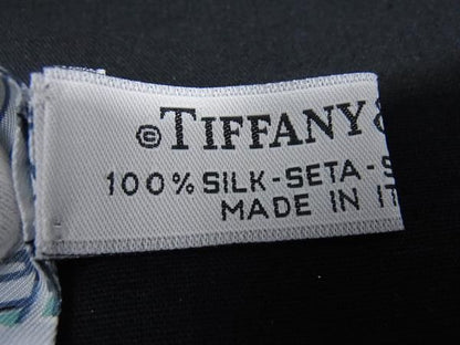 Tiffany & Co Tiffany & Co 100% Silk All-over Tulley Ribbon Scarf For