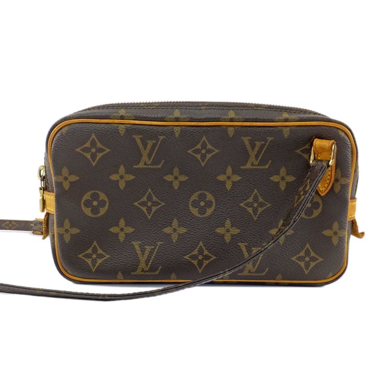Louis Vuitton Pochette Monogram M51828 Shoulder Bag Gold Hardware Bag