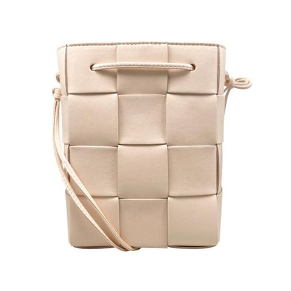 Bottega Veneta Shoulder Bag Small Cassette Bucket Bag 680218 Lambskin Pink