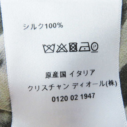 Christian DIOR 141b58a6676 100% Silk BEE Embroidery Leopard Pattern Sheer