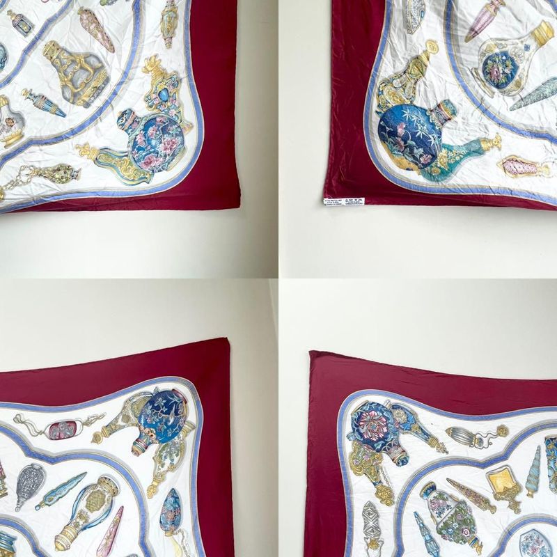 Hermes Carre Importe le Flacon Scarf Silk