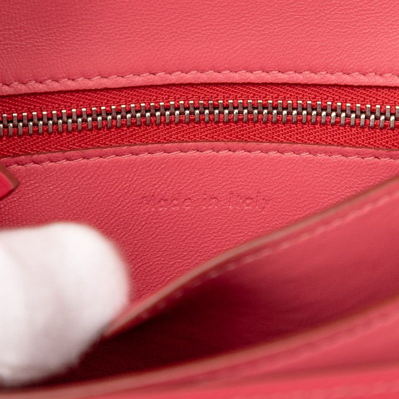 Celine Classic Box Small Pink Leather Women's Celine