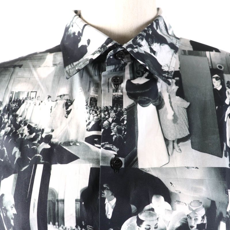 Christian DIOR 25SS 511b28a3a14 100% Cotton Monsieur DIOR Patchwork Motif Long