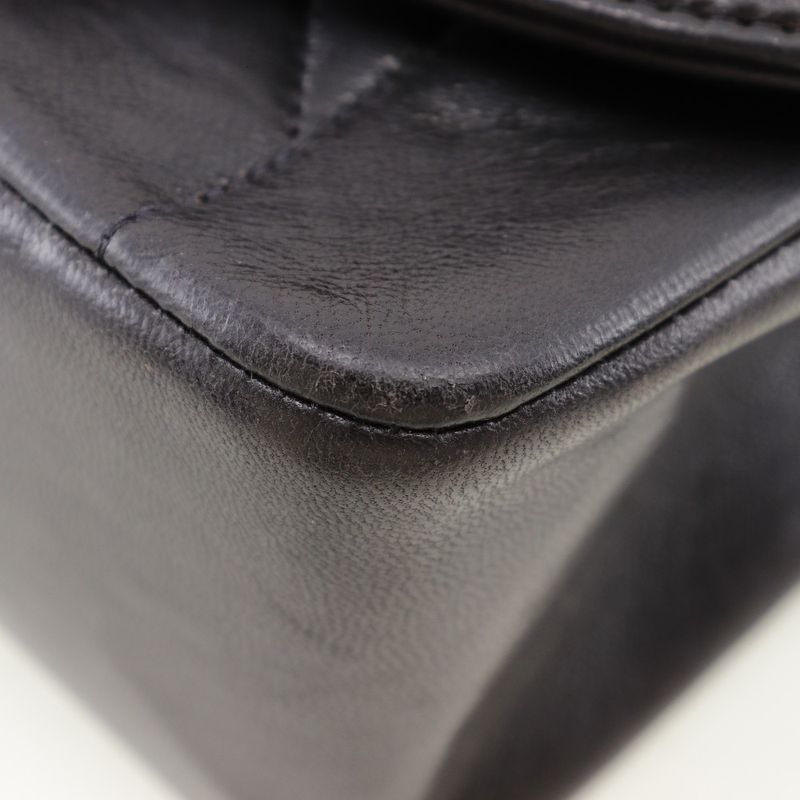 Chanel Chain Shoulder Diana A01165 Lambskin Black Ladies Shoulder Bag