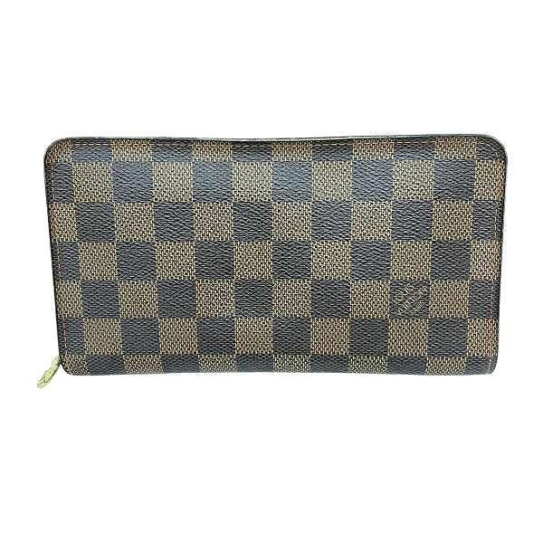 Louis Vuitton Damier Porte Monnaie Zip N61728 Round Zip Wallet Unisex