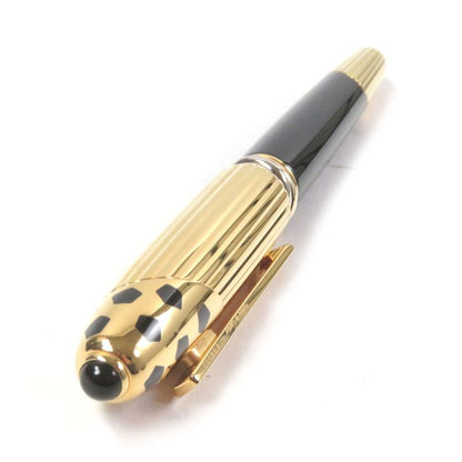 Cartier Panthère De Cartier Nib 18k M Nib Trinity Fountain Pen Black Gold With
