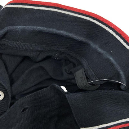 Prada Short Sleeve Polo Shirt Size L Men's - Black X Red X White