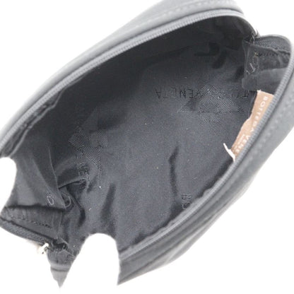 Bottega Veneta Bottega Veneta Triangle Logo Nylon Black Unisex Pouch