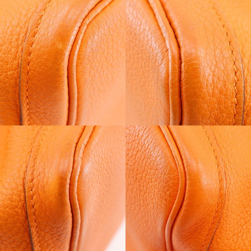 Hermes Garden Party 36 PM Negonda Orange □O Ladies Tote Bag