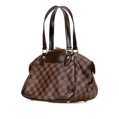 Louis Vuitton Damier Verona PM N41117 Brown PVC Leather Women Louis Vuitton