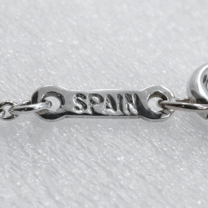 Tiffany & Co Open Teardrop Elsa Peretti 925 Silver Ladies 2.7g Necklace