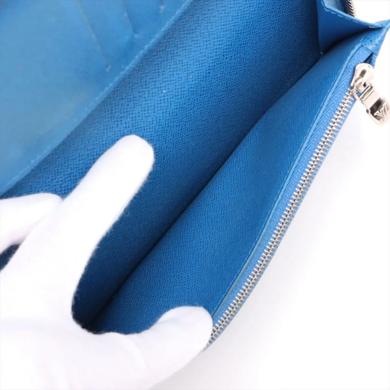 Louis Vuitton Damier Graphite Portefeuille Vasco N64031 Leather Long Wallet