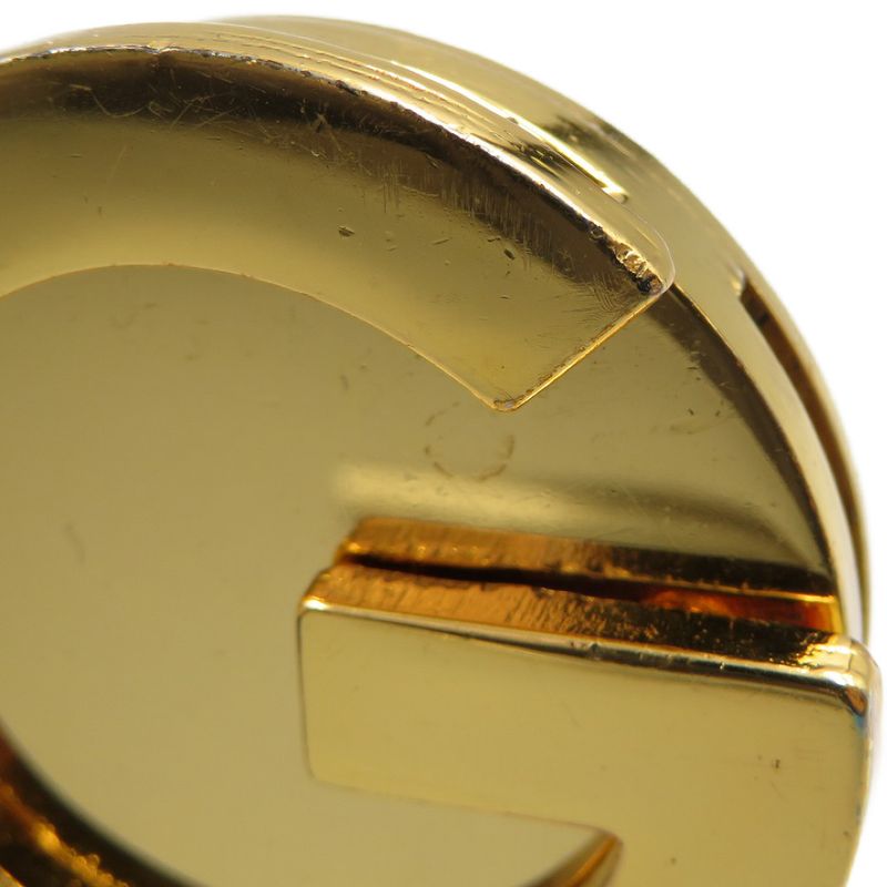 Gucci Belt Metal Gold 0115 Preowned