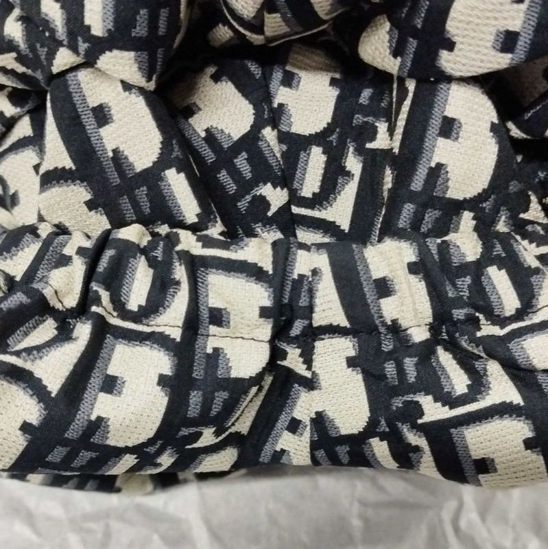 Christian DIOR | Oblique Technical Taffeta Jacquard Anorak Jacket BEE Embroidery