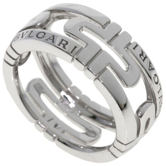 Bvlgari Bulgari Parentesi #47 Ring 18K White Gold Ladies