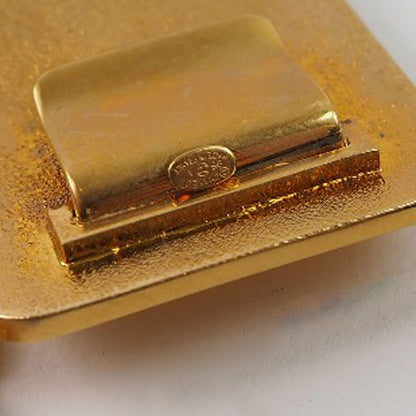 Chanel Chain Logo Plate A07689 Gold Plated Gold 96A Ladies Belt