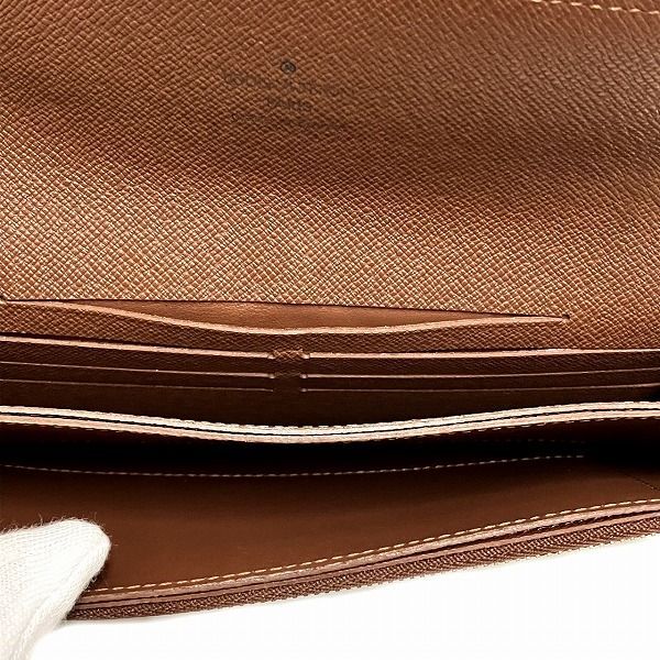 Louis Vuitton Monogram Portefeuille Accordion M58008 Chain Wallet Long Wallet