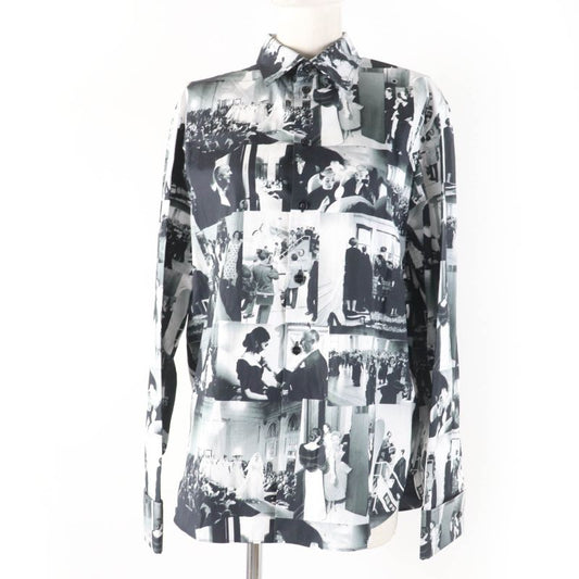 Christian DIOR 25SS 511b28a3a14 100% Cotton Monsieur DIOR Patchwork Motif Long