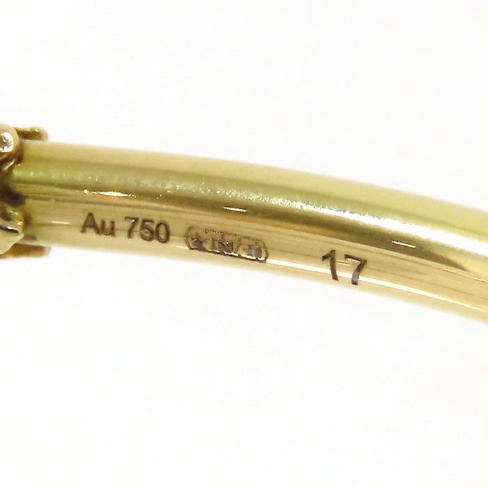 Gucci Le Marche De Merveille Green Garnet Diamond Bracelet 18K Yellow Gold 750