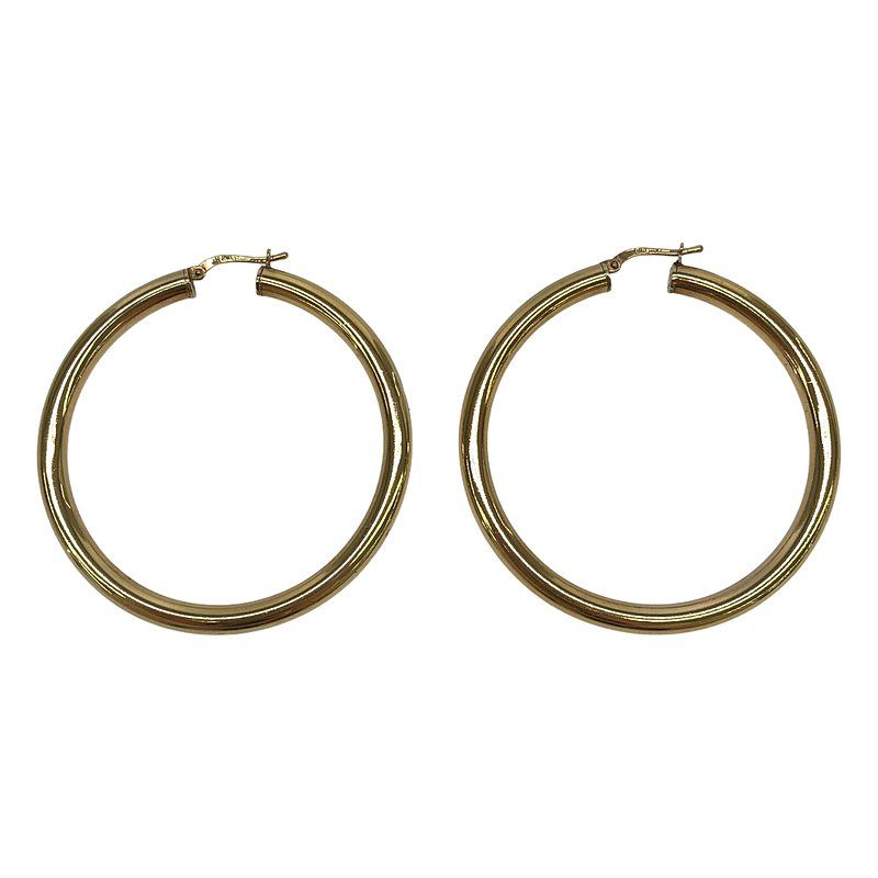 Bottega Veneta - Two Pairs Of Hoop Earrings Ring Earrings - Gold - Women's